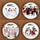 GOT7 Fly I Laugh Let's Dance Album Brooch K-POP Pin Badge