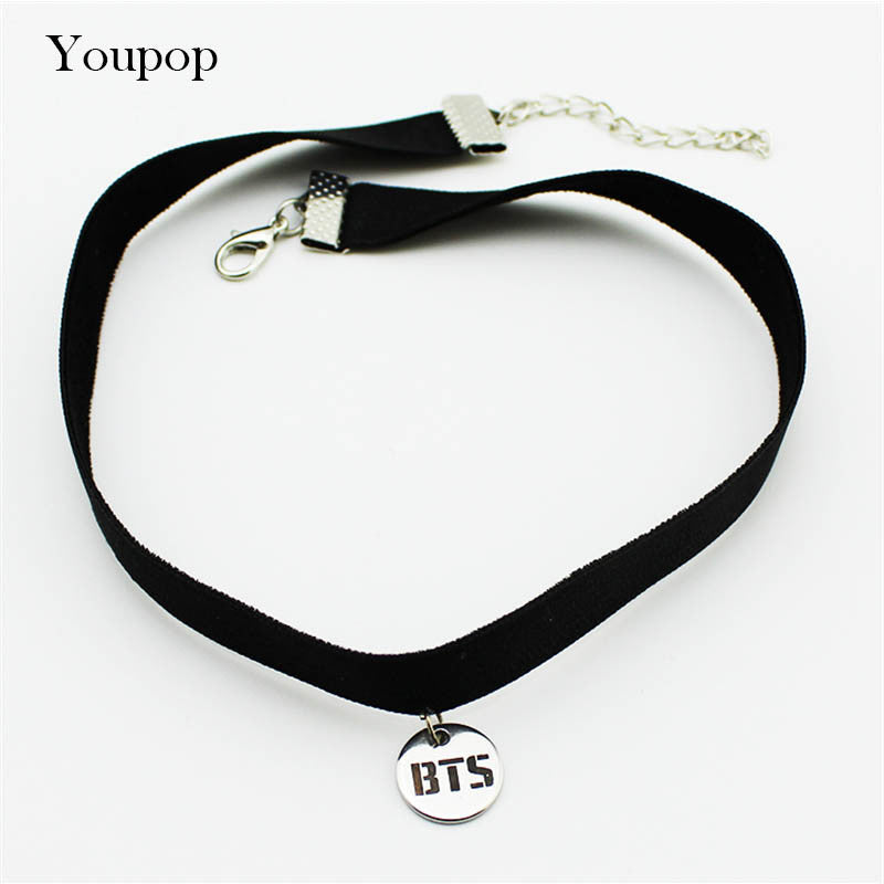 BTS  Necklace Korean Fashion Jewelry Accessories