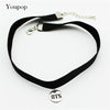 BTS  Necklace Korean Fashion Jewelry Accessories