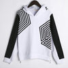 Exo Hoodie Cobweb Printed Side Zipper Lunhan Street Sudaderas