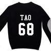 EXO  Sweatshirts shirt Long Sleeve O Neck Women Men Exo Pullovers