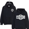 GOT7  Black red fleece hooded Sweatshirts Spring