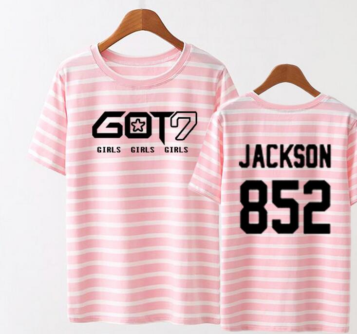 Got7 Style short sleeves Couple T shirt