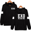EXO Hooded Sweatshirt Women Korean Popular