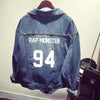 BTS  Bomber winter Denim Jacket