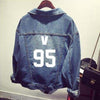 BTS  Bomber winter Denim Jacket