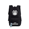 BTS Printing School Backpack WINGS Canvas Backpacks for Teenage Girls Laptop Back