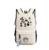 BTS Printing School Backpack WINGS Canvas Backpacks for Teenage Girls Laptop Back