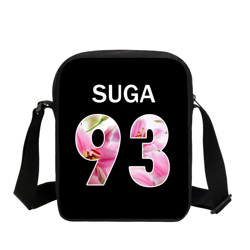 BTS  3D Printing School Shoulder Bags For Teenage Girls