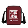 BTS  3D Printing School Shoulder Bags For Teenage Girls