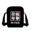 BTS  3D Printing School Shoulder Bags For Teenage Girls