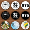 BTS Round Badge Pins And Brooches For Clothes Hat Backpack