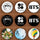 BTS Round Badge Pins And Brooches For Clothes Hat Backpack