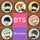 BTS  Styles Cartoon Brooch Pins