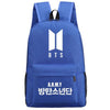 BTS  Letter Backpack Student Schoolbag