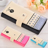 EXO Brand Lady Handbags Coin Purse Hasp Moneybags Cards Holder PU Leather