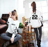 got7 neck sweatshirt member name printing