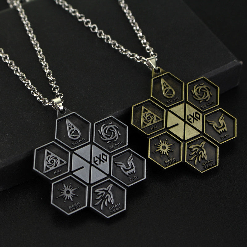 EXO Necklace Jewelry Collares for fans