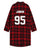 EXO Red Plaid Long-Sleeved Youth