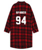 EXO Red Plaid Long-Sleeved Youth
