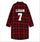 EXO Red Plaid Long-Sleeved Youth