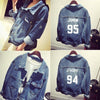 BTS  Bomber winter Denim Jacket