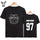 BTS Fashion Tee shirt BTS  letter printed short sleeve