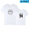BTS Fashion Tee shirt BTS  letter printed short sleeve