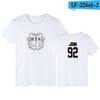 BTS Fashion Tee shirt BTS  letter printed short sleeve