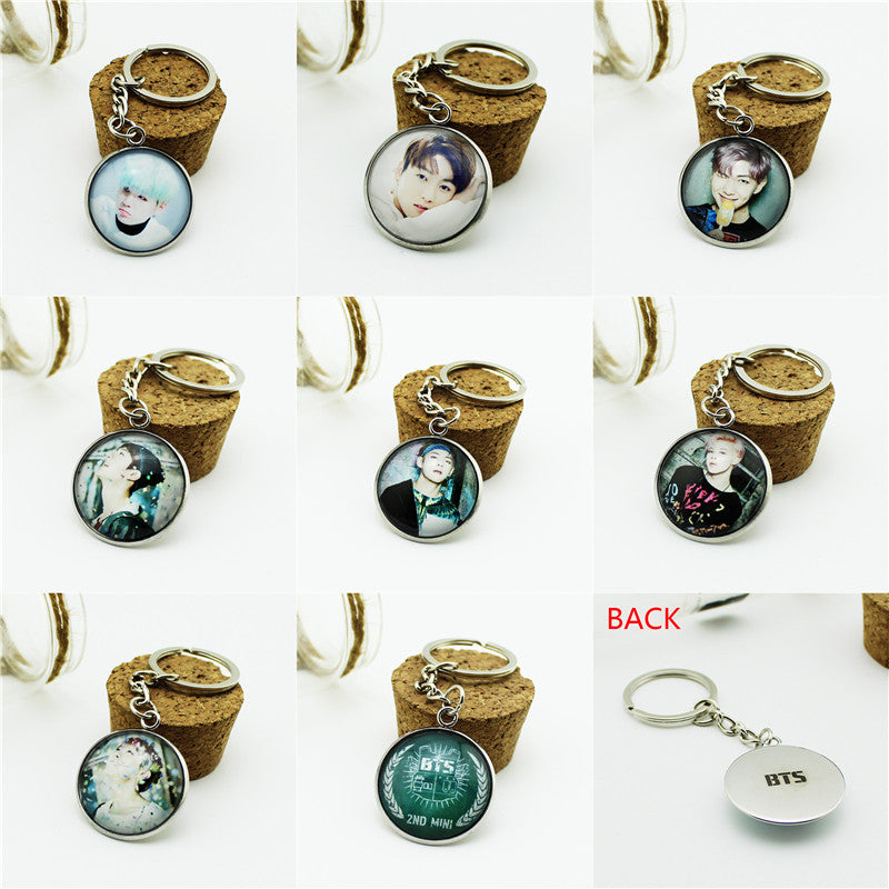 BTS WINGS  Photo Key Chain