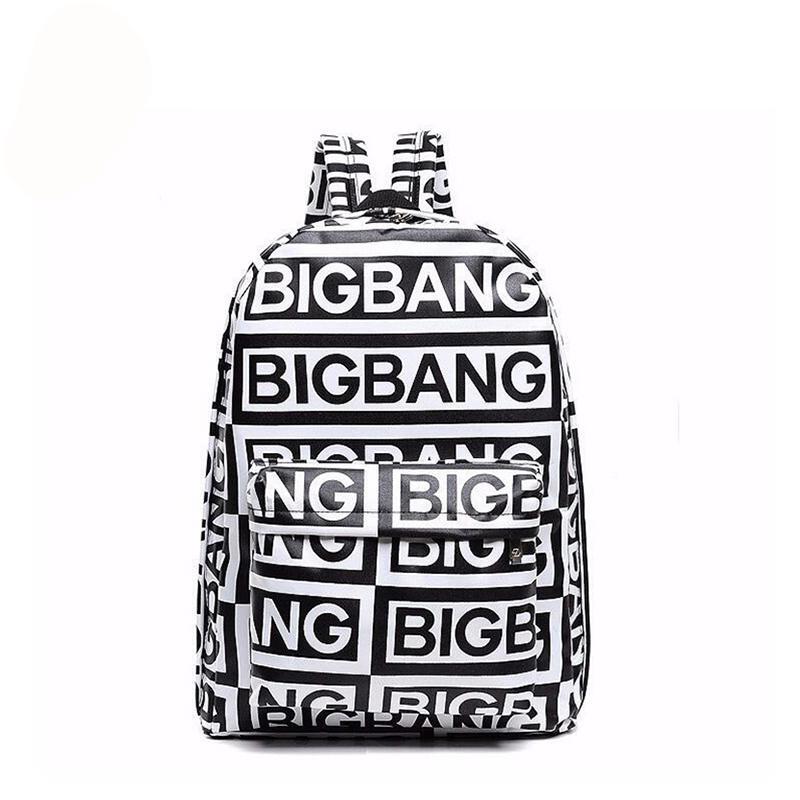 Bigbang  Punk Rock Backpack School