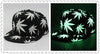 BIGBANG Fluorescent Luminous Hat Black Cap  &  EXO brimmed hat baseball