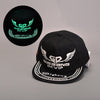 BIGBANG Fluorescent Luminous Hat Black Cap  &  EXO brimmed hat baseball