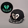 BIGBANG Fluorescent Luminous Hat Black Cap  &  EXO brimmed hat baseball