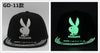 BIGBANG Fluorescent Luminous Hat Black Cap  &  EXO brimmed hat baseball