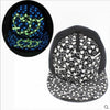 BIGBANG Fluorescent Luminous Hat Black Cap  &  EXO brimmed hat baseball