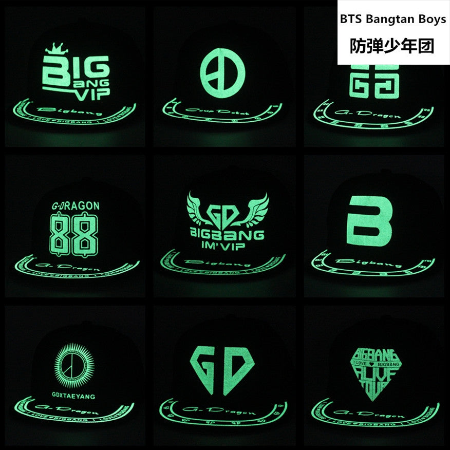 BIGBANG Luminous Cap Baseball