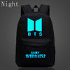 BTS Backpacks New Logo Door ARMY Letter Backpack Student Schoolbag Shoulder Bag