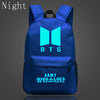 BTS Backpacks New Logo Door ARMY Letter Backpack Student Schoolbag Shoulder Bag