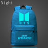 BTS Backpacks New Logo Door ARMY Letter Backpack Student Schoolbag Shoulder Bag
