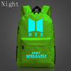 BTS Backpacks New Logo Door ARMY Letter Backpack Student Schoolbag Shoulder Bag