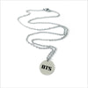 BTS Metal Necklace  Logo