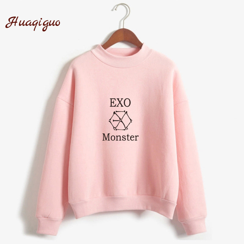 EXO Sweatshirt Women Autumn Winter  Casual Hoodies