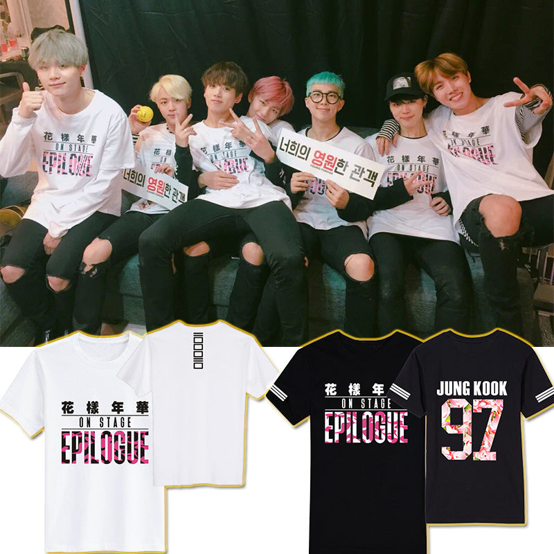 BTS Cotton Summer Short Sleeves T shirt