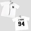 BTS Bandage Couple Summer Short Sleeve Tshirt