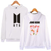 BTS  Sweatshirt Suit The Autumn long sleeve hoody Outerwears with Hat