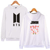 BTS  Sweatshirt Suit The Autumn long sleeve hoody Outerwears with Hat