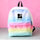 BTS  Canvas Gradient Color Bag Jewelry Admission Package Fashion