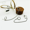 BTS  Double Earrings Korean Fashion Jewelry Accessories