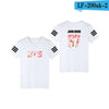 BTS Colorful Printed T Shirt  Cotton Tees Black White